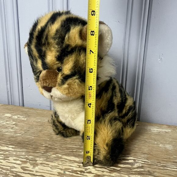 Vintage 1982 Gund Tamba Tiger Cub Kitten Cat Plush Stuffed Animal 9” Glass Eyes - Picture 6 of 13